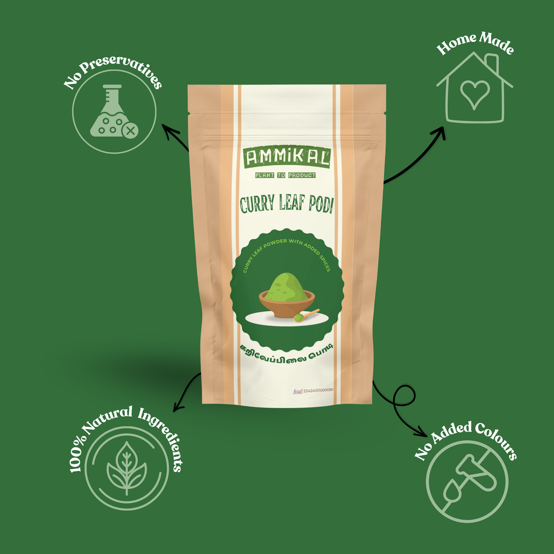 Curry Leaf Podi